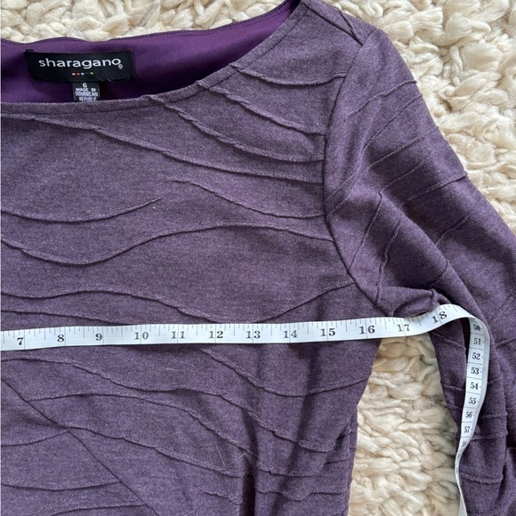 Sharango purple bodycon dress 6 - Picture 4 of 9